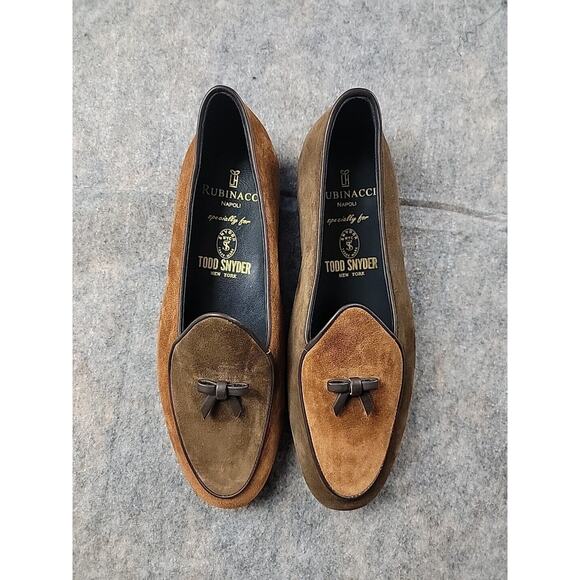 Brown Suede Loafers